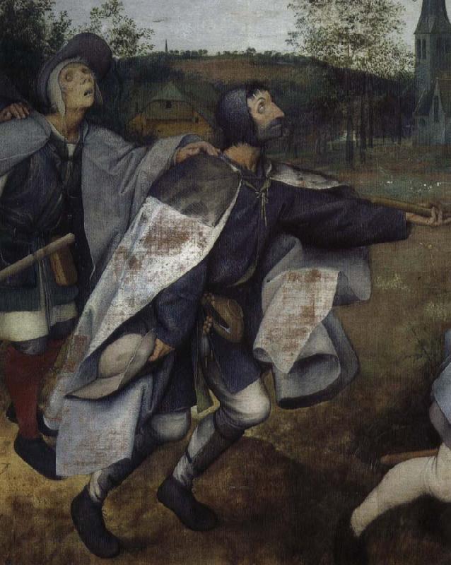BRUEGEL, Pieter the Elder liknelsen om de binda France oil painting art